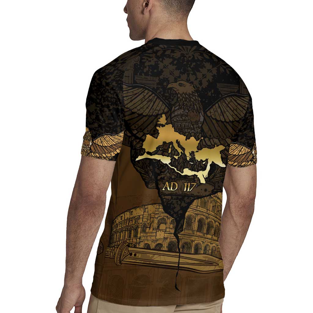 Roman Empire Rugby Jersey Centurion Colosseum - Wonder Print Shop
