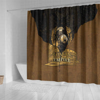 Roman Empire Shower Curtain Centurion Colosseum - Wonder Print Shop
