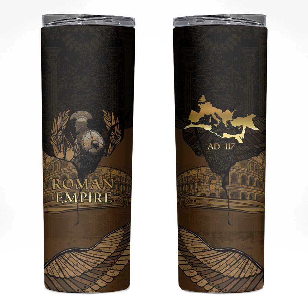 Roman Empire Skinny Tumbler Centurion Colosseum - Wonder Print Shop