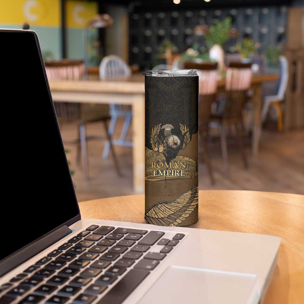 Roman Empire Skinny Tumbler Centurion Colosseum - Wonder Print Shop