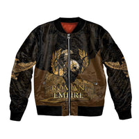 Roman Empire Sleeve Zip Bomber Jacket Centurion Colosseum - Wonder Print Shop