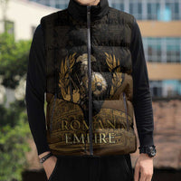 Roman Empire Sleeveless Puffer Jacket Centurion Colosseum - Wonder Print Shop