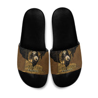 Roman Empire Slide Sandals Centurion Colosseum - Wonder Print Shop