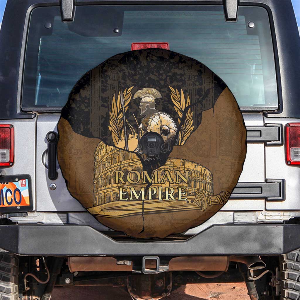 Roman Empire Spare Tire Cover Centurion Colosseum - Wonder Print Shop