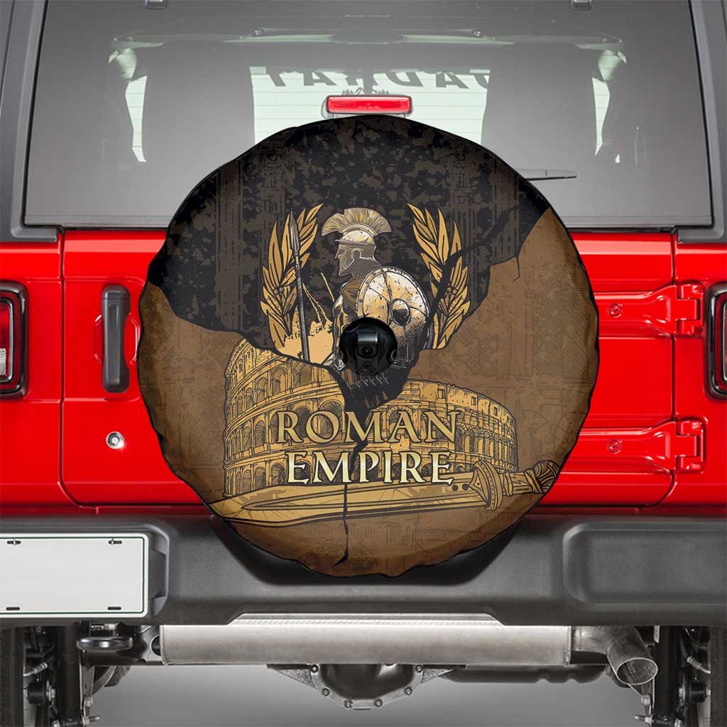 Roman Empire Spare Tire Cover Centurion Colosseum - Wonder Print Shop