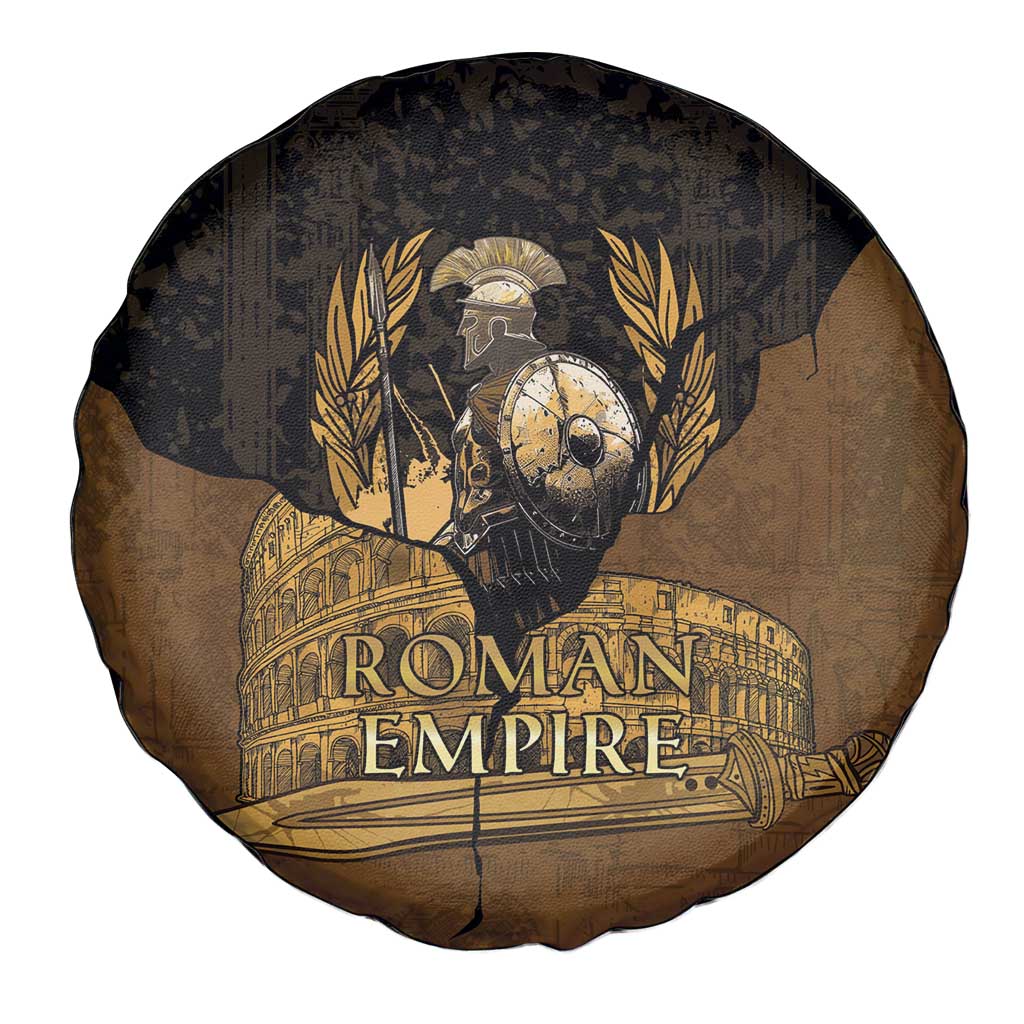Roman Empire Spare Tire Cover Centurion Colosseum - Wonder Print Shop