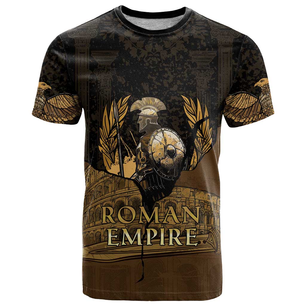Roman Empire T Shirt Centurion Colosseum - Wonder Print Shop