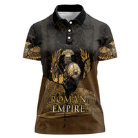Roman Empire Women Polo Shirt Centurion Colosseum - Wonder Print Shop