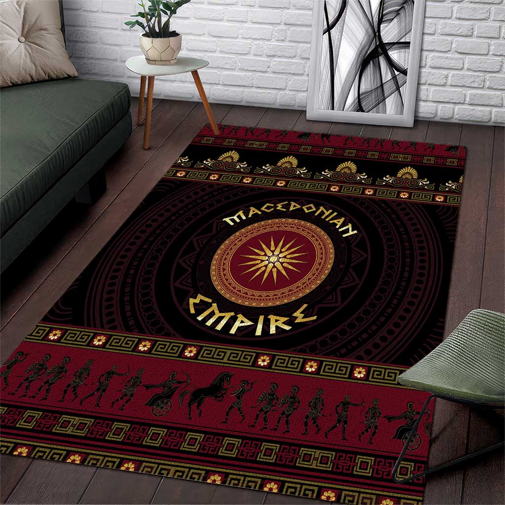 Macedonian Empire Area Rug Alexander The Great World Tour - Wonder Print Shop