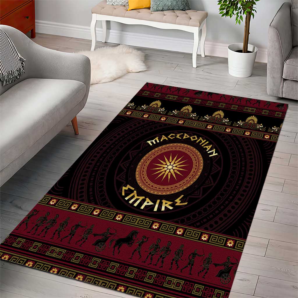 Macedonian Empire Area Rug Alexander The Great World Tour - Wonder Print Shop