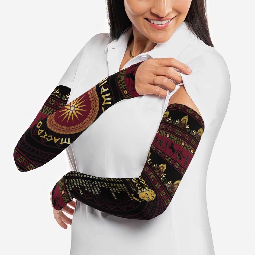 Macedonian Empire Arm Sleeves Alexander The Great World Tour - Wonder Print Shop