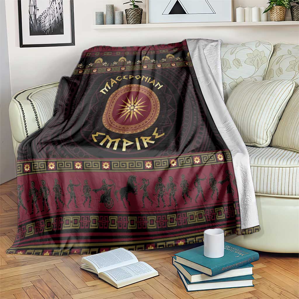 Macedonian Empire Blanket Alexander The Great World Tour - Wonder Print Shop