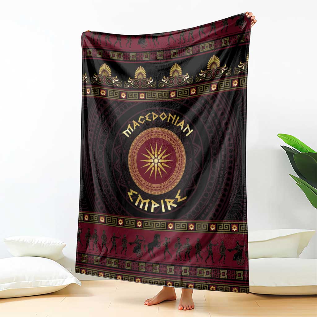 Macedonian Empire Blanket Alexander The Great World Tour - Wonder Print Shop