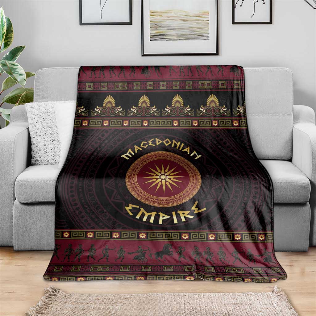 Macedonian Empire Blanket Alexander The Great World Tour - Wonder Print Shop