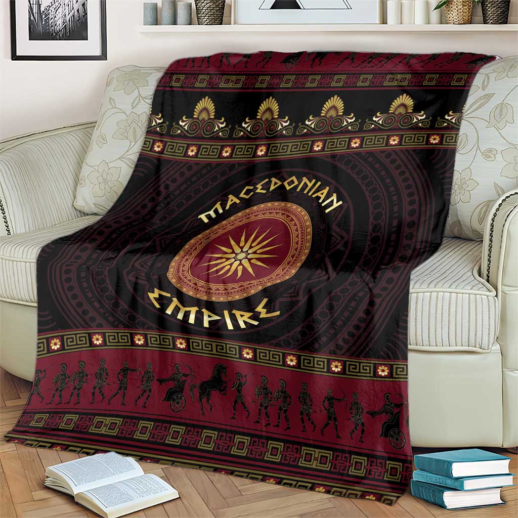Macedonian Empire Blanket Alexander The Great World Tour - Wonder Print Shop
