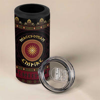 Macedonian Empire 4 in 1 Can Cooler Tumbler Alexander The Great World Tour - Wonder Print Shop