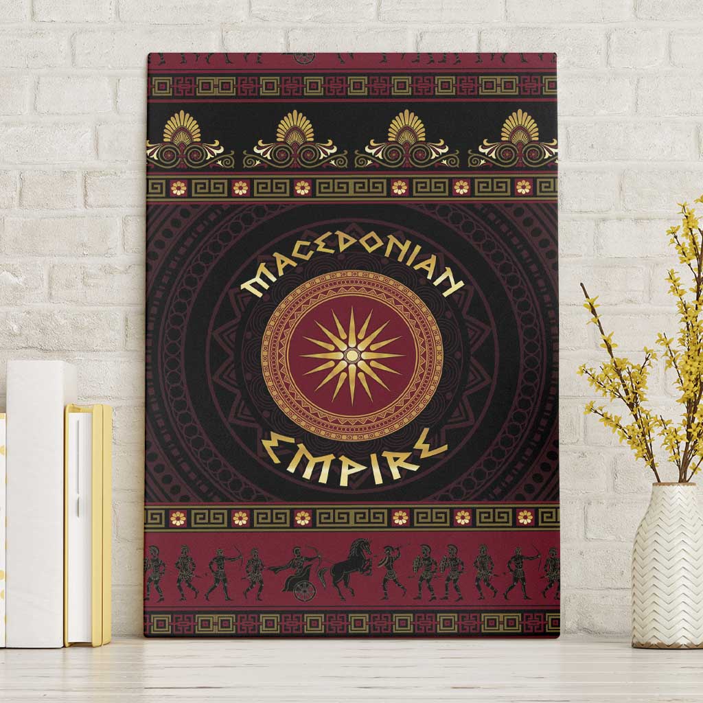 Macedonian Empire Canvas Wall Art Alexander The Great World Tour - Wonder Print Shop