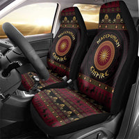 Macedonian Empire Car Seat Cover Alexander The Great World Tour - Wonder Print Shop