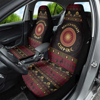 Macedonian Empire Car Seat Cover Alexander The Great World Tour - Wonder Print Shop