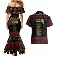 Macedonian Empire Couples Matching Mermaid Dress and Hawaiian Shirt Alexander The Great World Tour - Wonder Print Shop