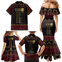 Macedonian Empire Family Matching Mermaid Dress and Hawaiian Shirt Alexander The Great World Tour - Wonder Print Shop