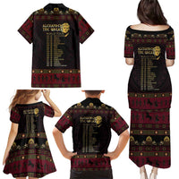Macedonian Empire Family Matching Puletasi and Hawaiian Shirt Alexander The Great World Tour - Wonder Print Shop