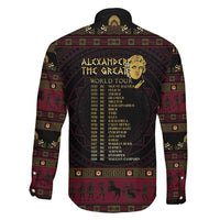 Macedonian Empire Family Matching Puletasi and Hawaiian Shirt Alexander The Great World Tour - Wonder Print Shop