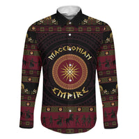 Macedonian Empire Family Matching Tank Maxi Dress and Hawaiian Shirt Alexander The Great World Tour - Wonder Print Shop