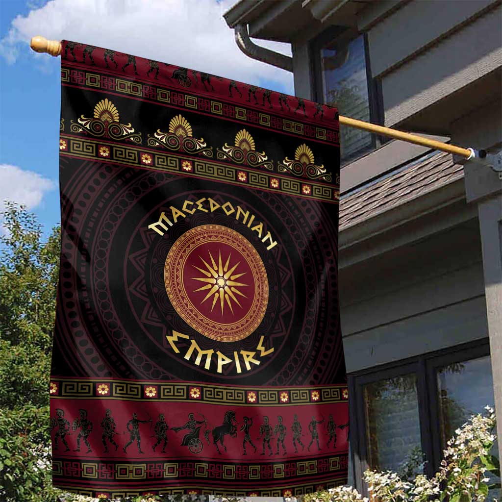Macedonian Empire Garden Flag Alexander The Great World Tour - Wonder Print Shop