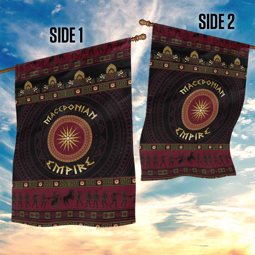 Macedonian Empire Garden Flag Alexander The Great World Tour - Wonder Print Shop