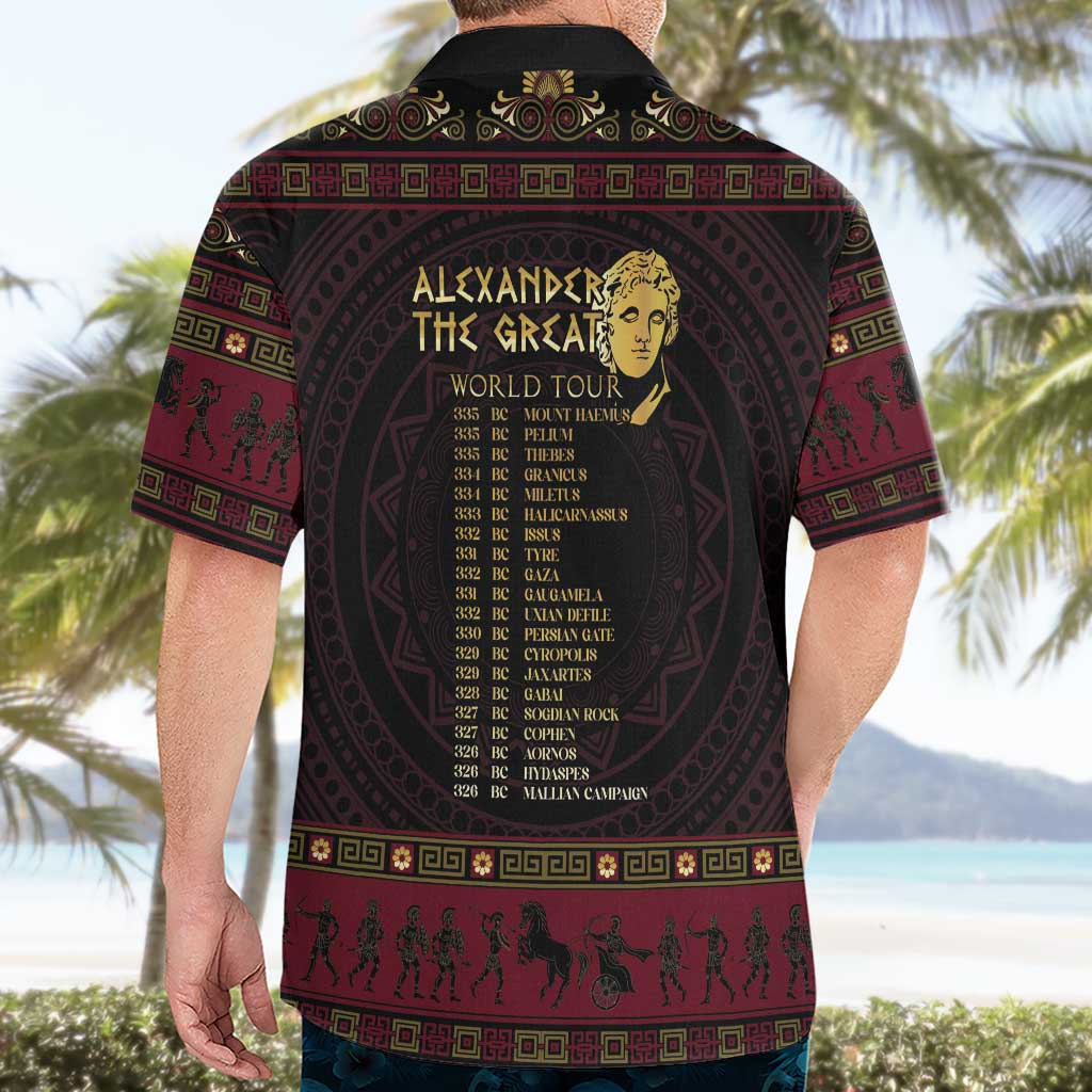Macedonian Empire Hawaiian Shirt Alexander The Great World Tour - Wonder Print Shop