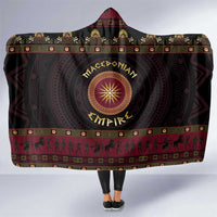 Macedonian Empire Hooded Blanket Alexander The Great World Tour - Wonder Print Shop