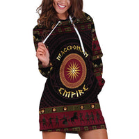 Macedonian Empire Hoodie Dress Alexander The Great World Tour - Wonder Print Shop