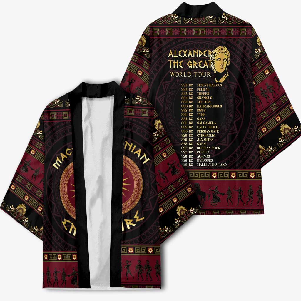 Macedonian Empire Kimono Alexander The Great World Tour - Wonder Print Shop