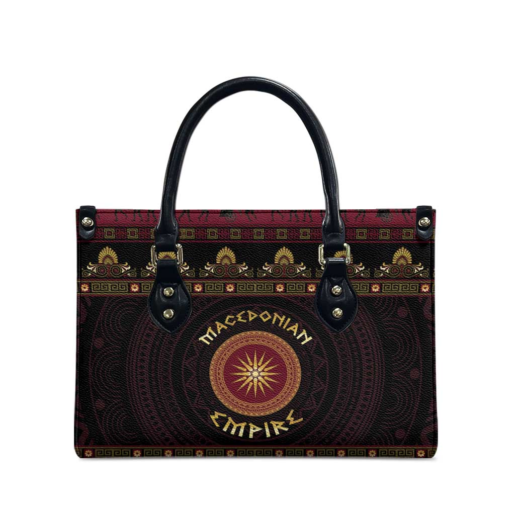 Macedonian Empire Leather Bag Alexander The Great World Tour - Wonder Print Shop