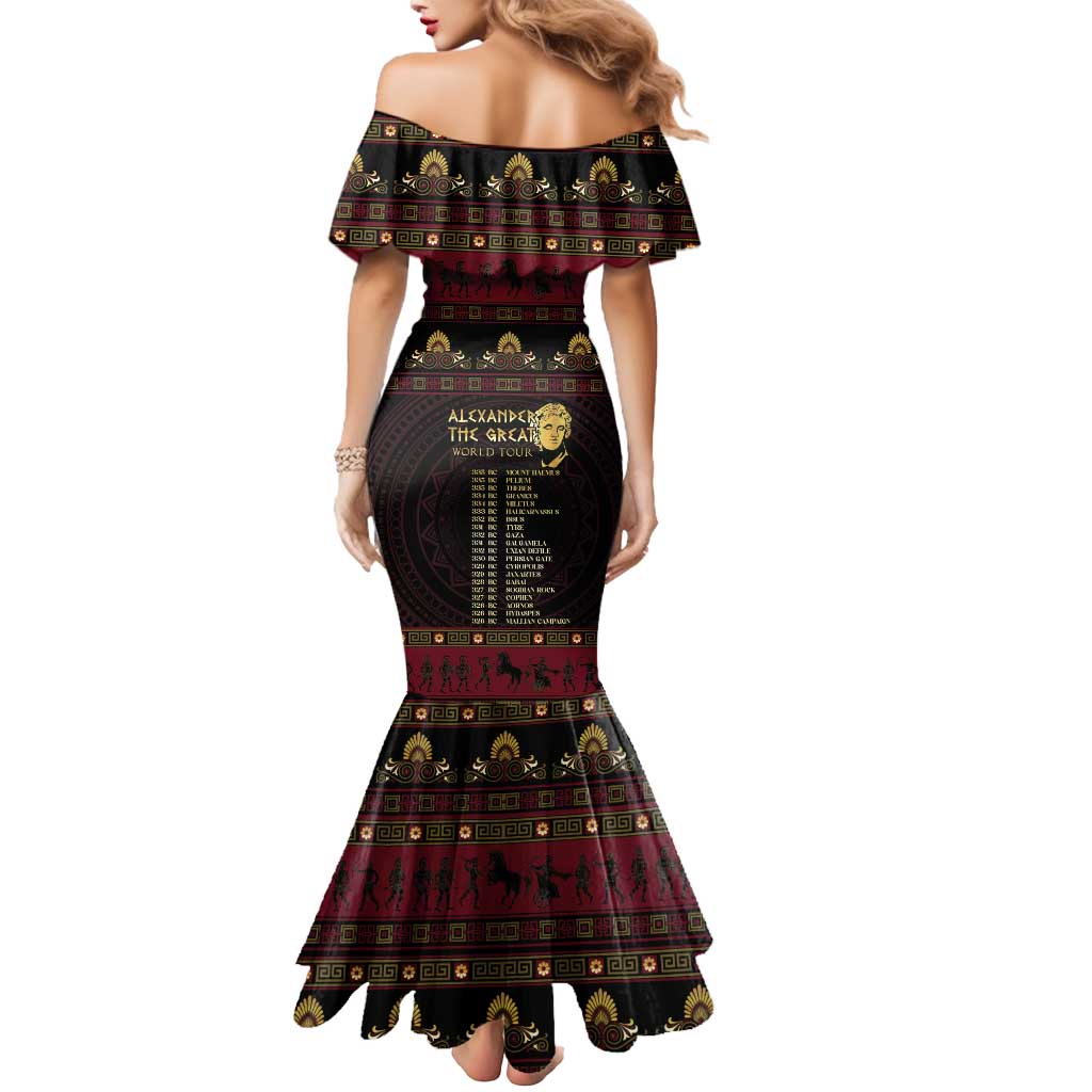 Macedonian Empire Mermaid Dress Alexander The Great World Tour - Wonder Print Shop