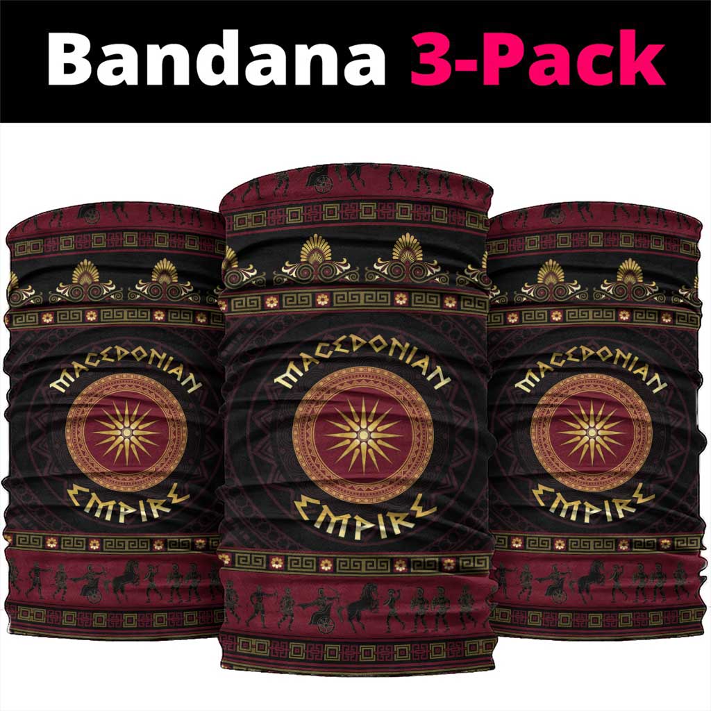 Macedonian Empire Neck Gaiter Alexander The Great World Tour - Wonder Print Shop