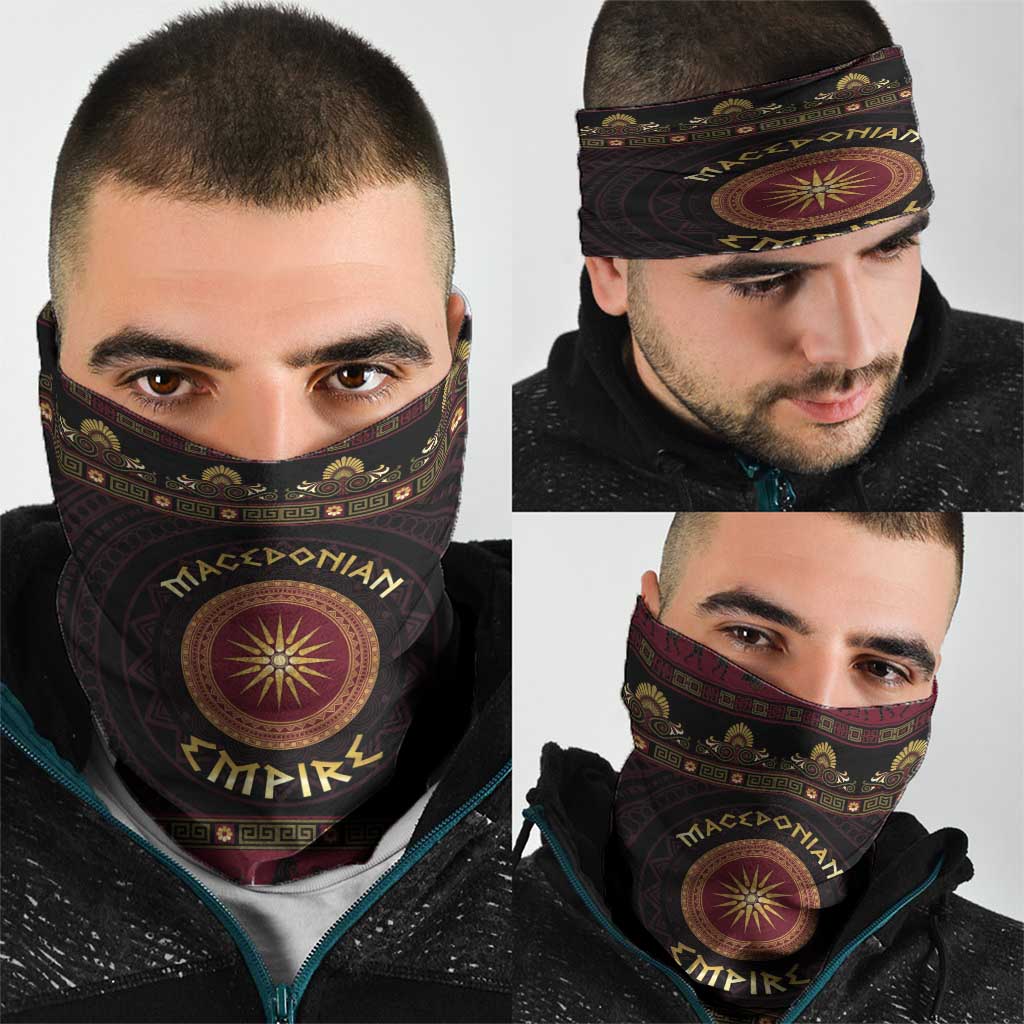 Macedonian Empire Neck Gaiter Alexander The Great World Tour - Wonder Print Shop