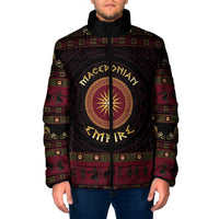 Macedonian Empire Padded Jacket Alexander The Great World Tour - Wonder Print Shop