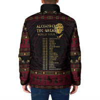 Macedonian Empire Padded Jacket Alexander The Great World Tour - Wonder Print Shop