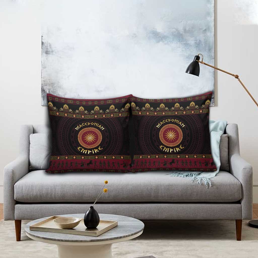 Macedonian Empire Pillow Cover Alexander The Great World Tour - Wonder Print Shop