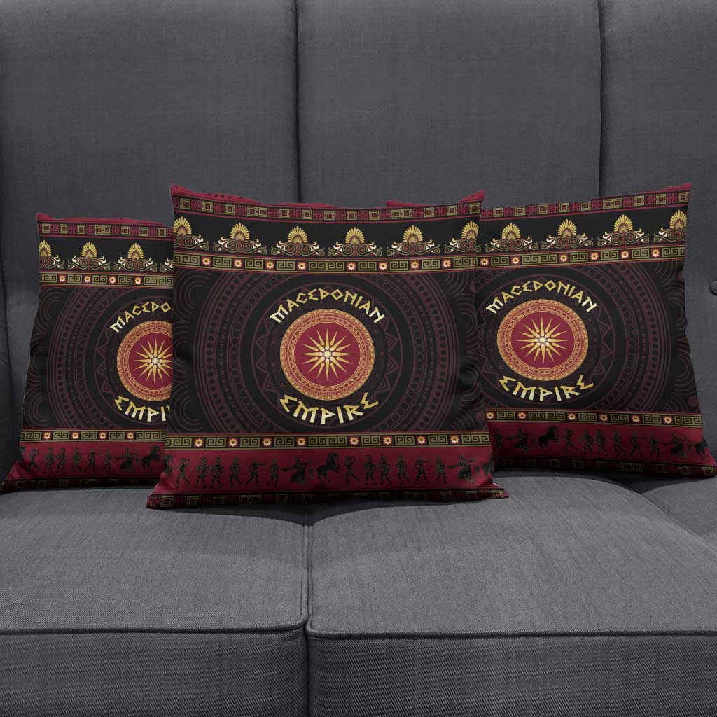 Macedonian Empire Pillow Cover Alexander The Great World Tour - Wonder Print Shop