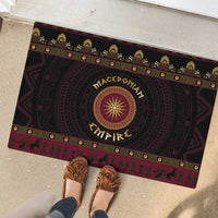 Macedonian Empire Rubber Doormat Alexander The Great World Tour - Wonder Print Shop