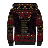Macedonian Empire Sherpa Hoodie Alexander The Great World Tour - Wonder Print Shop