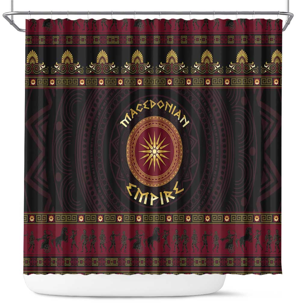 Macedonian Empire Shower Curtain Alexander The Great World Tour - Wonder Print Shop