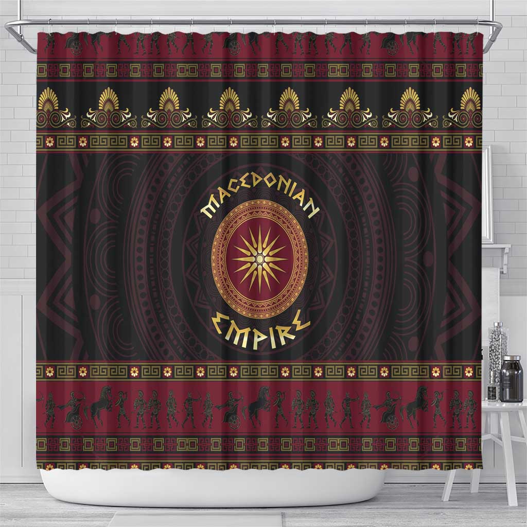 Macedonian Empire Shower Curtain Alexander The Great World Tour - Wonder Print Shop