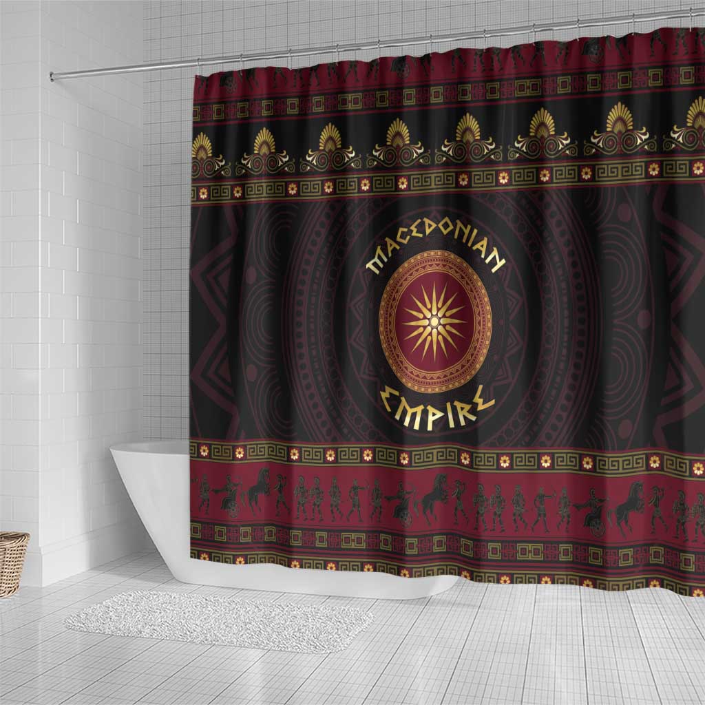 Macedonian Empire Shower Curtain Alexander The Great World Tour - Wonder Print Shop
