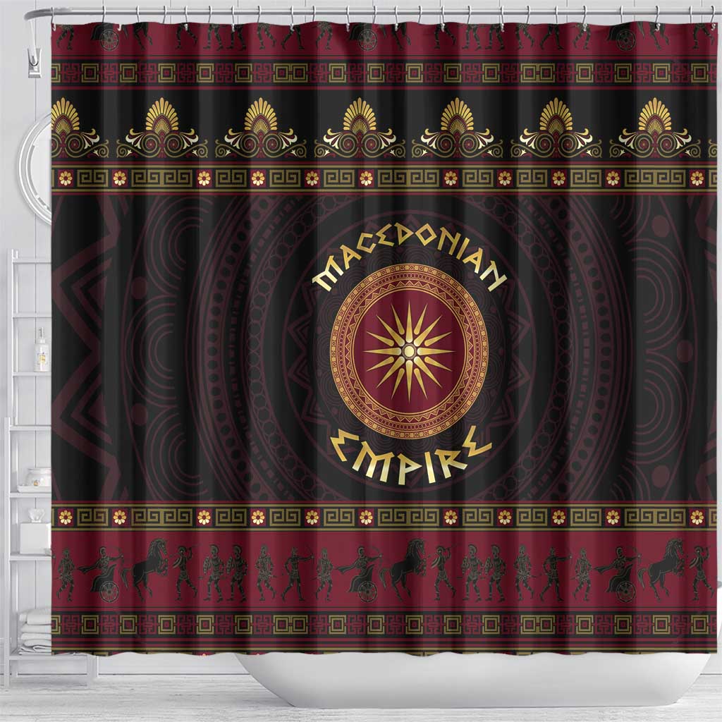 Macedonian Empire Shower Curtain Alexander The Great World Tour - Wonder Print Shop