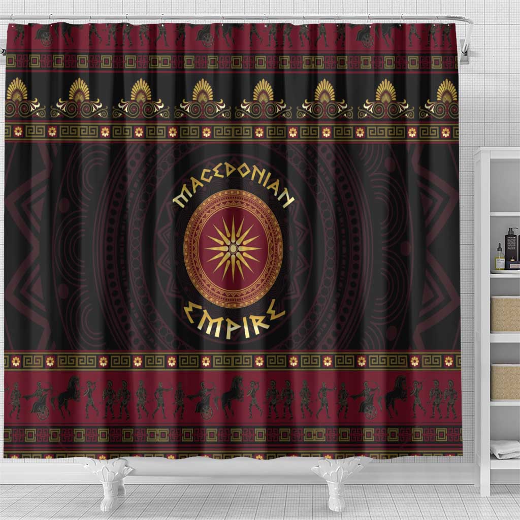 Macedonian Empire Shower Curtain Alexander The Great World Tour - Wonder Print Shop