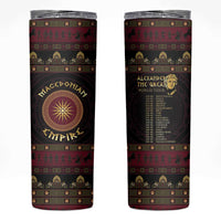 Macedonian Empire Skinny Tumbler Alexander The Great World Tour - Wonder Print Shop